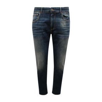 Imperial Slim-fit Jeans, male, Blue, Size: 2XS P5407Adr06 Slim-fit Jeans