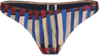 Lygia & Nanny Poipu printed bikini briefs - women - Polyamide/Elastane - 38 - Blue