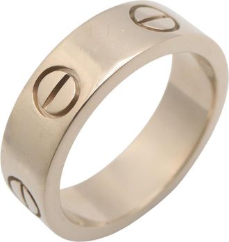 Cartier Silver White Gold (18K) Band Ring (Pre-Owned)