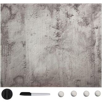 No Brand No Brand - Pizarra Magn&eacute;tica De Pared Vidrio 60x60 Cm Vidaxl