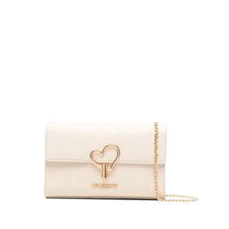 Love Moschino Cross Body Bags, female, Beige, Size: ONE SIZE Womens Shoulder Bags Bags Natural Ss26