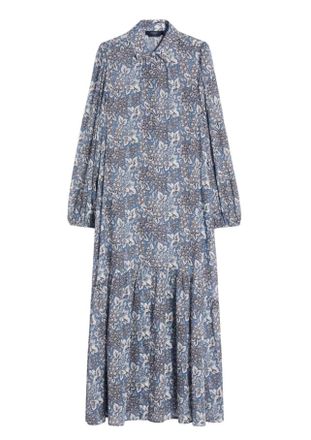 Weekend Pure Cotton Voile Puff Sleeve Dress