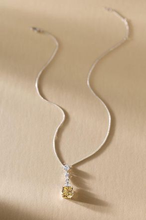 Nadri Soleil Crystal Y-Necklace