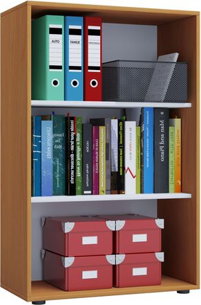 ebuy24 Ebuy24 - Estante De Madera Vcm De Pie Gabinete De Archivo De Ahorro De Espacio Dimensiones Aprox. An. 70 X Al. 111 X T. 37 Cm Estante Elegante De Pie 