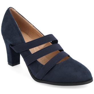 Journee Collection Narrow Width Womens Comfort Loren Pump