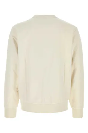 HUGO BOSS Logo-Embroidered Cotton Sweatshirt - White