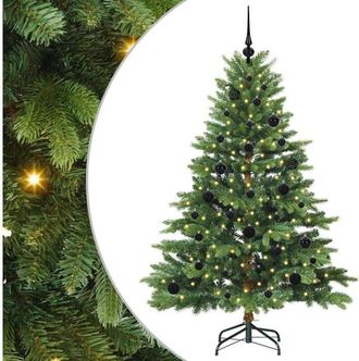 vidaXL &Aacute;rbol De Navidad Artificial Con 150 Led Verde 150 Cm Pe Y Pvc Vidaxl