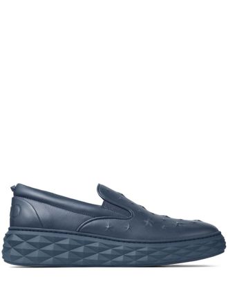 Jimmy Choo London Diamond slip-on sneakers - Blauw