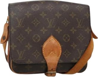 Louis Vuitton Pre-owned Cross Body Bags, female, Brown, Size: ONE SIZE Pre-owned Canvas louis-vuitton-bags
