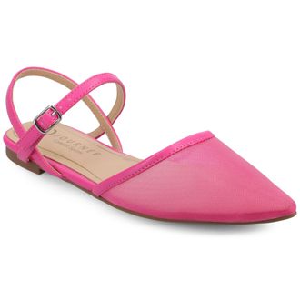 Journee Collection Women & apos;s SuperNatural Shades Martine Medium and Wide Width Flats
