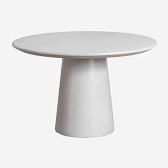 Sklum Sklum - Mesa De Comedor Redonda &Oslash;120 Cm En Cemento Noemi