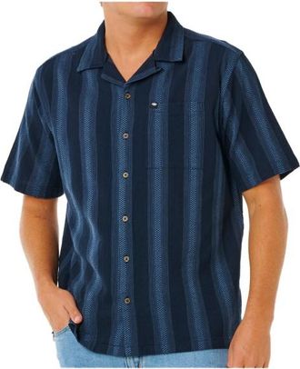 Rip Curl Classic Surf Weaver S/S Shirt Hemd f&uuml;r Herren | blau