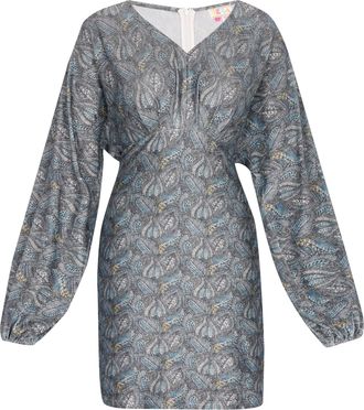Izia Jurk Dames Aqua veelkleurig