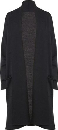 Wolford Merino Wol Lange Vest - Dames - Lange truien - Zwart - S - Wol - Truien & Vesten