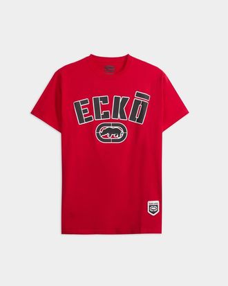 Ecko Shadow Movement Tee in True Red at Nordstrom, Size Medium