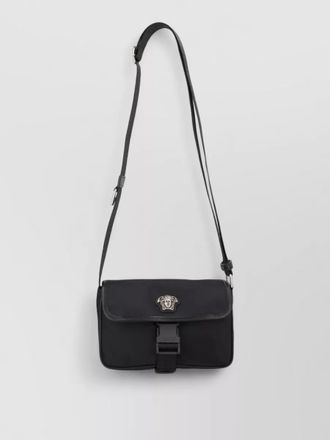 Versace jellyfish mini shoulder bag buckle detail