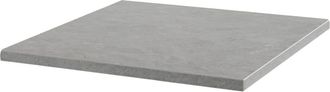 Oviala Tablero cuadrado laminado 60 x 60 cm hormig&oacute;n encerado