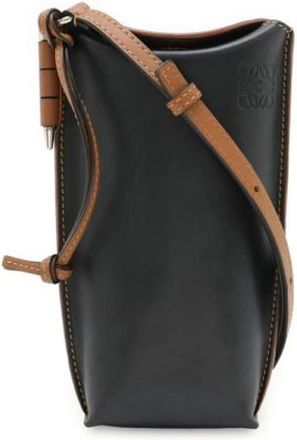 Loewe Pre-owned Cross Body Bags, female, Multicolor, Size: ONE SIZE Pre-owned Leather Shoulder Bag