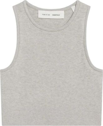 Fear of God Tops, Dames, Grijs, S, Top Canotta