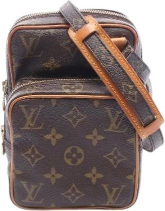 Louis Vuitton Pre-owned Cross Body Bags, female, Brown, Size: ONE SIZE Pre-owned Mini Amazon Monogram Shoulder Bag