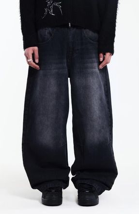 Jaded London Colossus Jeans in Black at Nordstrom, Size 32