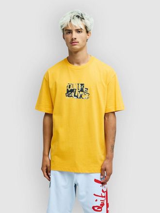 Quiksilver Yg Rinse Camiseta amarillo