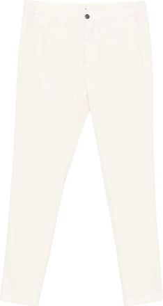 Berwich Morello Elax Broek - Heren - Slim Fit Broeken - Wit - M - Katoen - Broeken