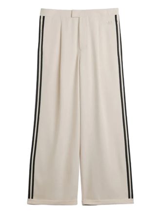 Wales Bonner stripes logo track pants - Neutrals