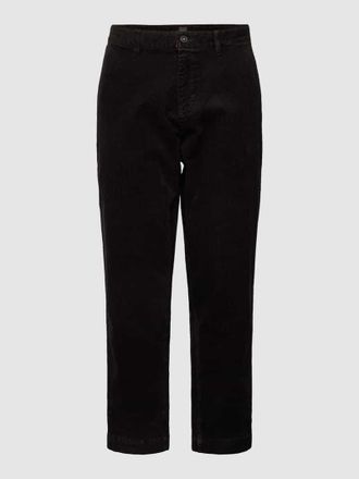 Boss Orange by Hugo Boss BOSS Orange Cordhose mit Gesäßtaschen Modell Statum in Black, Größe 50