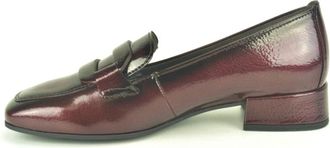 Gabor Bordo Veterschoen Loafer +Gar. 2cm - Dames - Loafers - Bruin - 34 EU - Schoenen