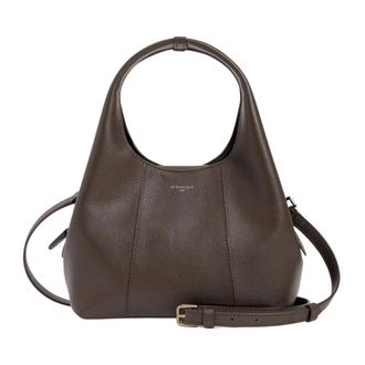 Le Tanneur Juliette Kleine Handtas - Dames - Handtassen - Bruin - ONE Size - Leer - Tassen