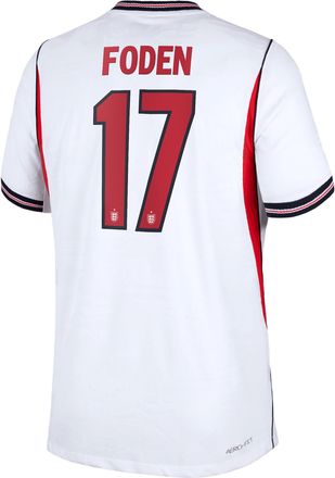 Nike Phil Foden England National Team 2026 Match Home Nike Mens Dri-FIT ADV Soccer Jersey in White | NN203948193-ENG