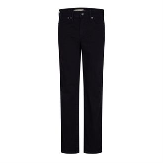 Levi's Womens Levis 712 Slim Welt Pocket Miles Apa in Night Is Black - Size 32W/32L