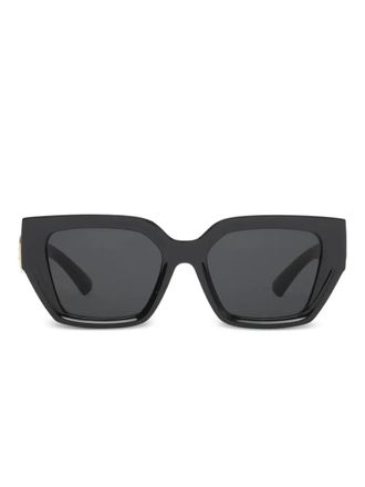 Burberry Sunglasses EKD rectangular sunglasses - women - Nylon/Metal - One Size - Black