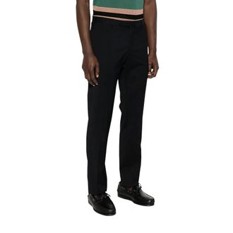 Incotex Slim-fit Trousers, male, Black, Size: 2XL Slim-fit Trousers