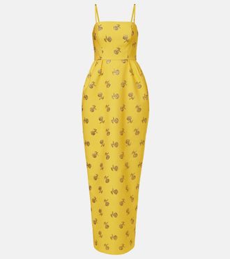 Carolina Herrera Jacquard gown