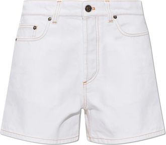 Versace Denim Shorts - Dames - Denim shorts - Wit - W26 - Denim - Korte Broeken