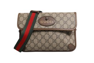 Gucci Supreme Neo Vintage Web Belt Crossbody Womens Bag (Pre-Owned)
