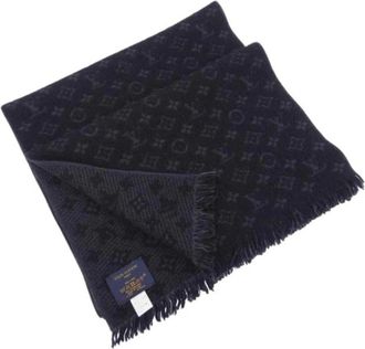 Louis Vuitton Pre-owned Scarves, male, Black, Size: ONE SIZE Pre-owned Stole