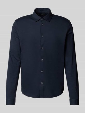 Marc O'Polo Regular Fit Freizeithemd aus reiner Baumwolle in Marine, Gr&ouml;&szlig;e L