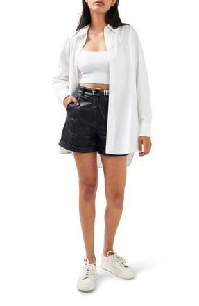 Belle & Bloom Into You Oversized Shirt in White at Nordstrom, Size X-Small Au