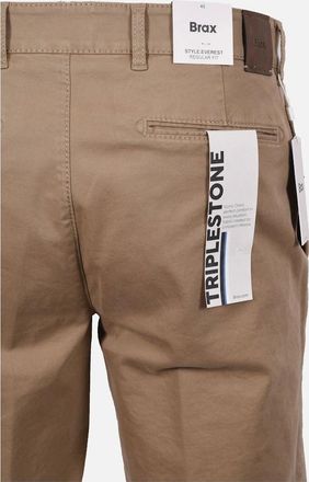 Brax Mens Brax Everest Cotton Chino Stone - Cream - Size: 32