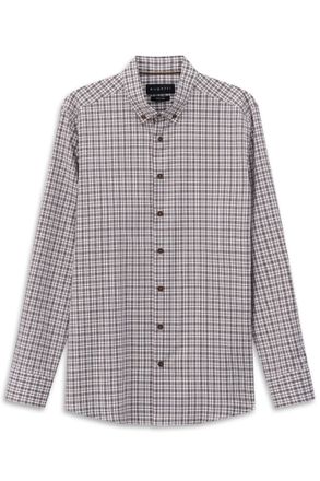 Bugatti Herren Overhemd met button-down kraag