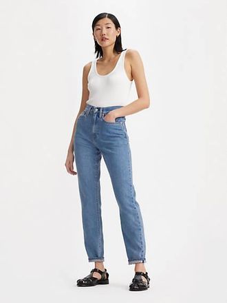 Levi's Hi Rise Boyfriend Jeans - Womens - 26X30 - Blue