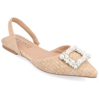 Journee Collection Women & apos;s Hannae Medium and Wide Width Flats