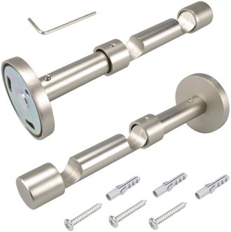 Liedeco Doppelträger für Gardinenstangen Ø 16 mm