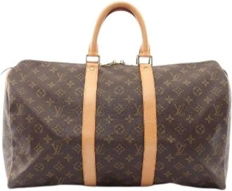 Louis Vuitton Pre-owned Keepall 45 Monogram Boston Bag - - Pre-owned - Donna - Marrone - ONE SIZE