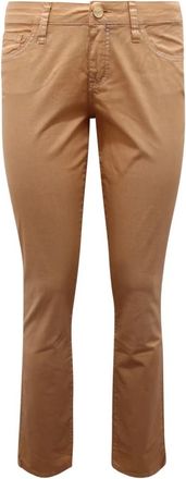 Blugirl Delav&egrave; Broek Made in Italy - Dames - Chinos - Beige - XS - Broeken