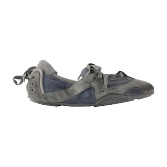 Acne Studios Laced Panelled Trainers - female - Acne Studios - Sneakers - Gray - 3 UK - Shoes