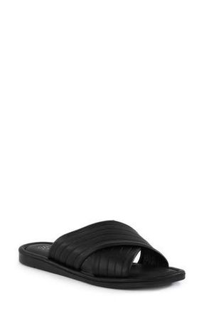 Seychelles World View II Slide Sandal in Black at Nordstrom Rack, Size 9